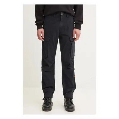 Kalhoty G-Star Raw pánské, černá barva, ve střihu cargo, D24309-D729