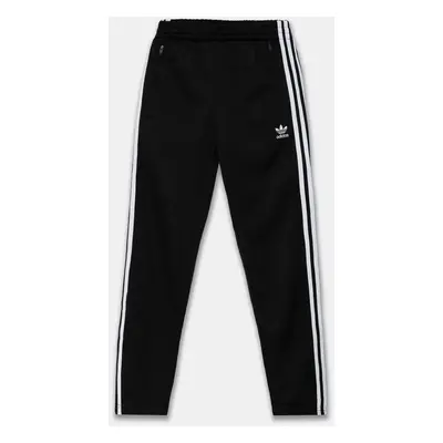 Dětské tepláky adidas Originals FIREBIRD PANTS černá barva, s aplikací, IY9805