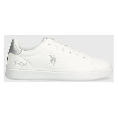 Sneakers boty U.S. Polo Assn. MARLYN bílá barva, MARLYN001W 4Y1