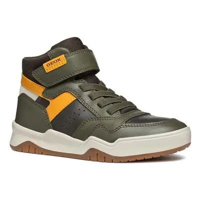 Dětské sneakers boty Geox PERTH zelená barva, J367RF.0MEFU