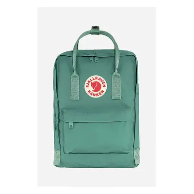 Batoh Fjallraven Kanken zelená barva, velký, hladký, F23510.664-664