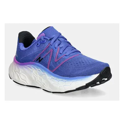 Běžecké boty New Balance Fresh Foam X More v4 modrá barva, WMORCT4