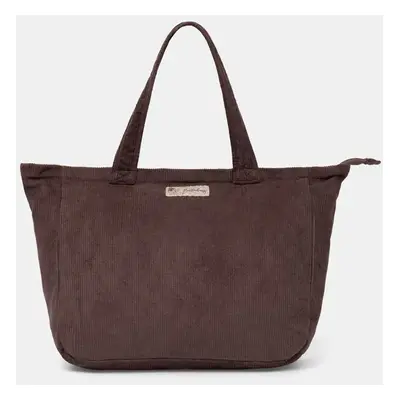 Kabelka Billabong Dreamaway Tote hnědá barva, EBJBT00107