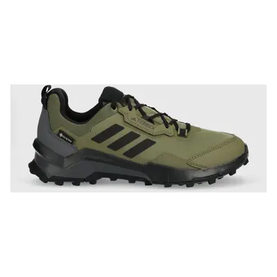 Boty adidas TERREX AX4 GTX pánské, zelená barva, HP7400-FOCOLI/BLK