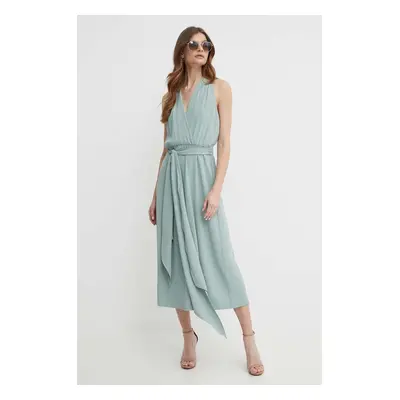 Šaty Lauren Ralph Lauren zelená barva, maxi, 253911848