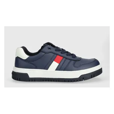 Dětské sneakers boty Tommy Hilfiger tmavomodrá barva