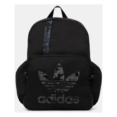 Batoh adidas Originals černá barva, velký, s potiskem, IX6824