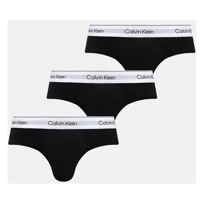 Spodní prádlo Calvin Klein Underwear 3-pack pánské, černá barva, 000NB3962A