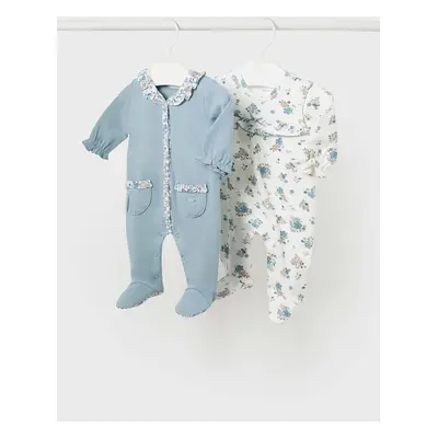 Dětské bavlněné dupačky Mayoral Newborn 2-pack 2778