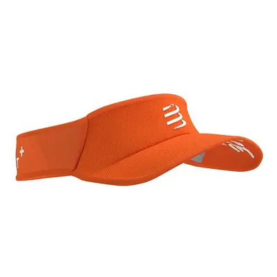 Kšilt Compressport Visor Ultralight oranžová barva, s potiskem, XHWU3894