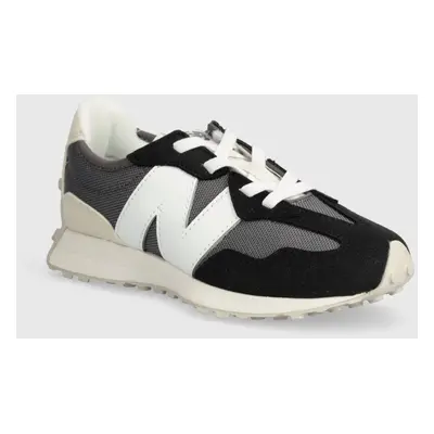 Dětské sneakers boty New Balance PH327FG černá barva