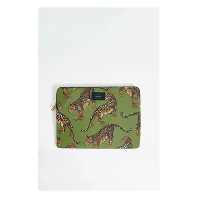 Obal na notebook WOUF Olive Leopard 15" & 16"