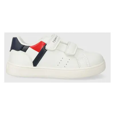 Dětské sneakers boty Tommy Hilfiger bílá barva