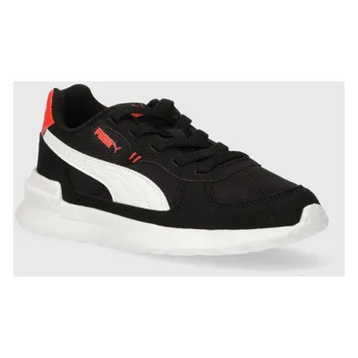 Dětské sneakers boty Puma Graviton AC PS černá barva