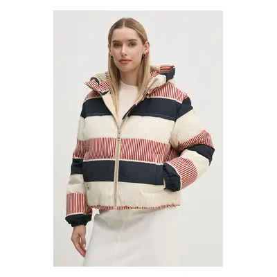 Péřová bunda Tommy Hilfiger dámská, zimní, oversize, WW0WW43524