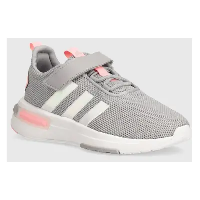 Dětské sneakers boty adidas RACER TR23 EL šedá barva, IE1386