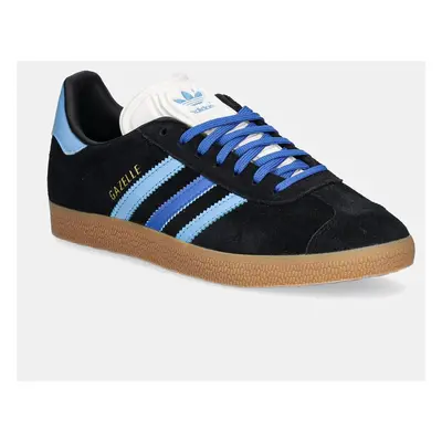 Sneakers boty adidas Originals Gazelle W černá barva, IE9124