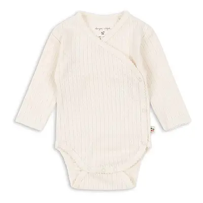 Bavlněné kojenecké body Konges Sløjd MINNIE NEWBORN BODY GOTS KS101609