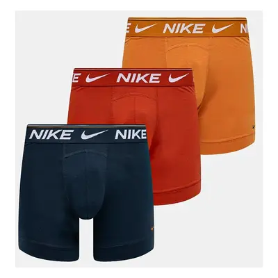 Boxerky Nike 3-pack pánské, černá barva