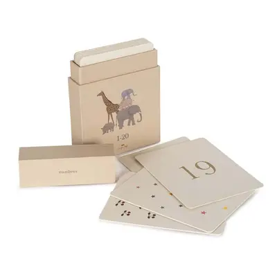 Vzdělávací karty Konges Sløjd CARDBOARD LEARNING CARDS FSC KS101449