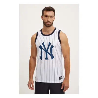 Tričko 47 brand New York Yankees bílá barva, B17PMMUHP591814WW