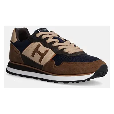 Sneakers boty Hackett London TELFOR VIBE tmavomodrá barva, HMS21403