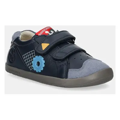 Kožené sneakers boty Biomecanics tmavomodrá barva, 241161