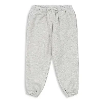 Dětské tepláky Konges Sløjd LOU SWEAT PANTS OCS šedá barva, vzorované, KS101567