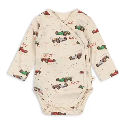 Kojenecké body Konges Sløjd BASIC LS NEWBORN BODY GOTS KS101414