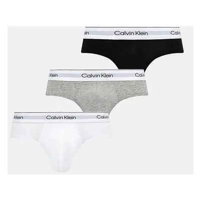 Spodní prádlo Calvin Klein Underwear 3-pack pánské, bílá barva, 000NB3962A