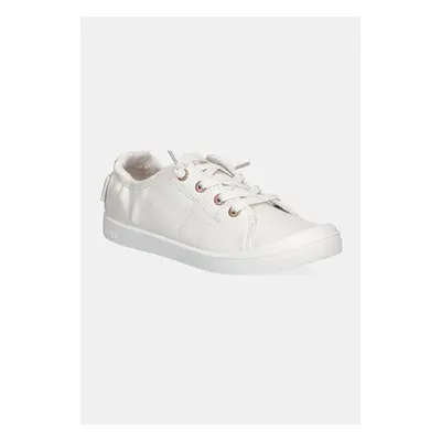 Sneakers boty Roxy Bayshore Plus bílá barva, ARJS600569