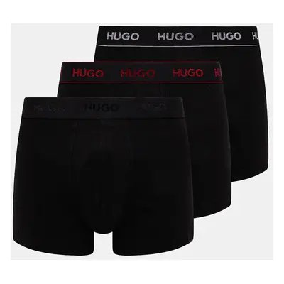 Boxerky HUGO 3-pack pánské, 50517886