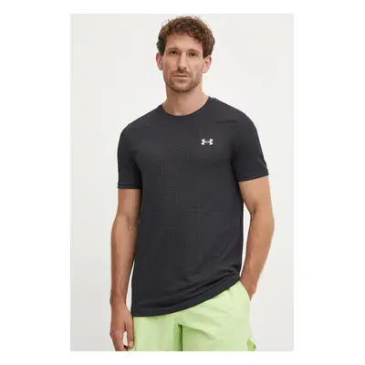 Tréninkové tričko Under Armour Vanish Seamless Grid černá barva, 1376921