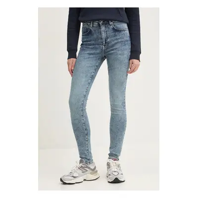 Džíny Karl Lagerfeld Jeans dámské, modrá barva, 246J1102