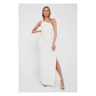 Šaty Lauren Ralph Lauren béžová barva, maxi, 253751483020