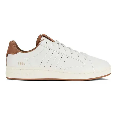 Kožené sneakers boty K-Swiss LOZAN KLUB LTH bílá barva, 97263.926.M