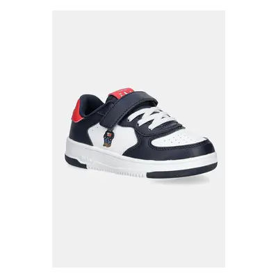 Dětské sneakers boty Polo Ralph Lauren MASTERS COURT BEAR PS bílá barva, RL01245100