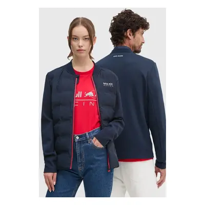 Mikina Red Bull Racing x Pepe Jeans tmavomodrá barva, s potiskem, RU490001