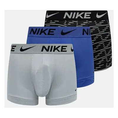 Boxerky Nike 3-pack pánské, černá barva, 000PKE1224