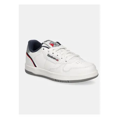 Dětské kožené sneakers boty Reebok Classic PHASE COURT bílá barva, 100208186