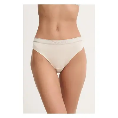 Kalhotky Calvin Klein Underwear béžová barva, 000QF7952E