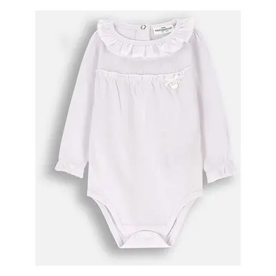 Bavlněné kojenecké body Coccodrillo CUTE GIRL NEWBORN