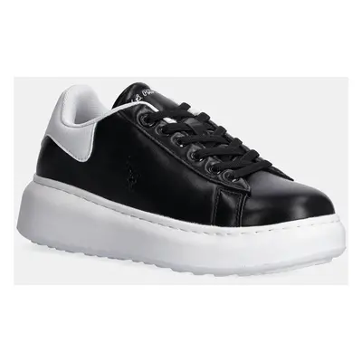 Dětské sneakers boty U.S. Polo Assn. MEGHAN003K/DY1 černá barva, MEGHAN003