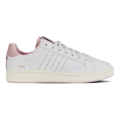 Kožené sneakers boty K-Swiss LOZAN KLUB LTH bílá barva, 97263.169.M