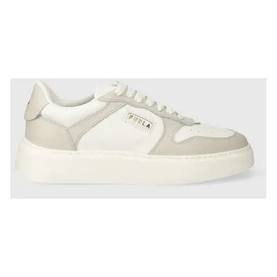 Kožené sneakers boty Furla Sport bílá barva, YH60SPT BX2752 2865S