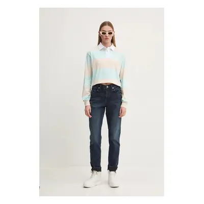 Džíny Karl Lagerfeld Jeans dámské, high waist, 246J1106