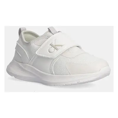 Dětské sneakers boty Calvin Klein Jeans bílá barva, V1A9-80992