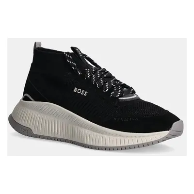 Sneakers boty BOSS TTNM EVO černá barva, 50523933