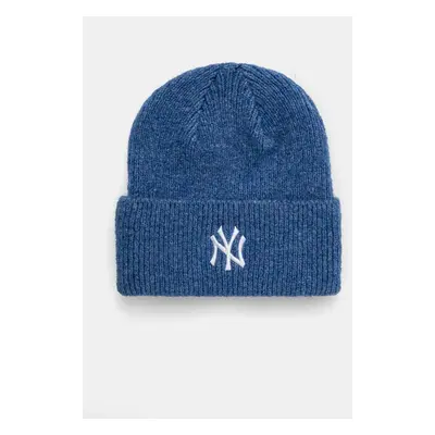 Čepice z vlněné směsi New Era NEW YORK YANKEES modrá barva, 60565264