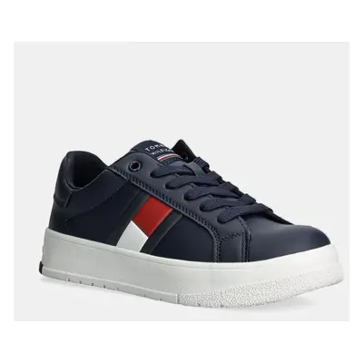 Dětské sneakers boty Tommy Hilfiger tmavomodrá barva, T3X9-33637